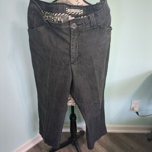 Lee Naturally Slimming Womens Jeans 18 black plus size